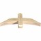 Ekena Millwork Bellingham Rough Sawn Timber Gable Bracket, Douglas Fir, 36"W x 13"H x 4"D x 4"F, 9/12 Pitch GBW036X13X0404BEL00RDF - alternate 3